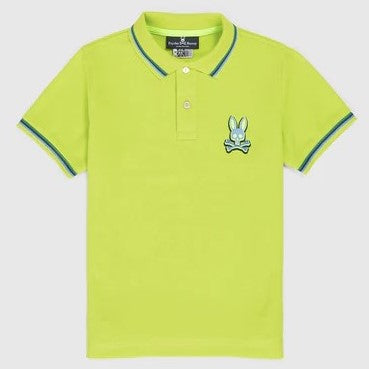 Yellow Hudson Bunny Logo Polo