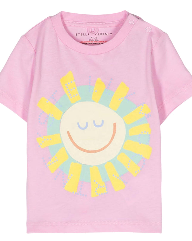 stella-Pink Sun T-Shirt-tu8121-z0434-50g