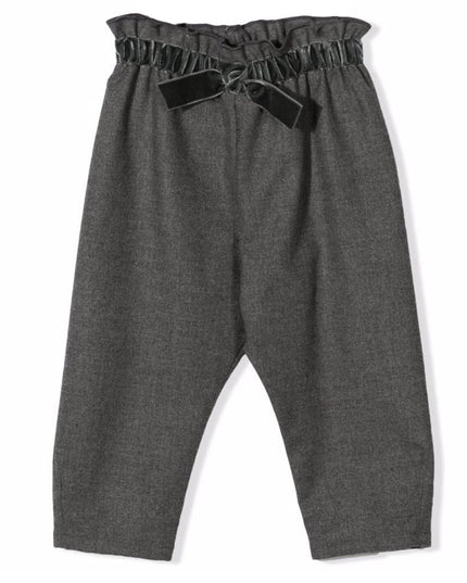 kids-atelier-il-gufo-children-baby-girl-grey-bow-trousers-a21pl274w0003-074-steel-grey