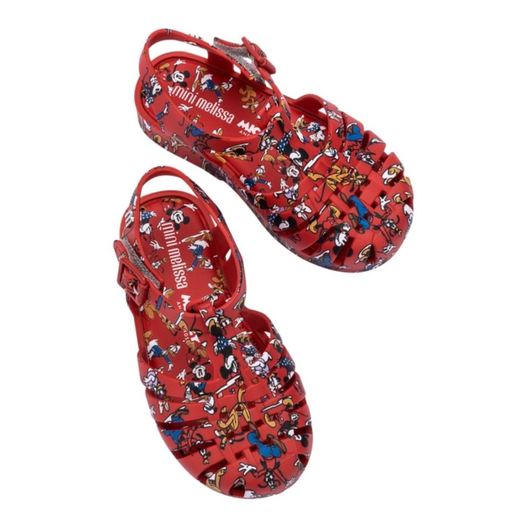 Disney Red Jelly Shoes kids atelier