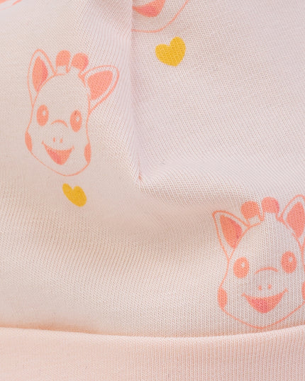 kids-atelier-slg-baby-girl-pink-giraffe-print-cap-41120-801