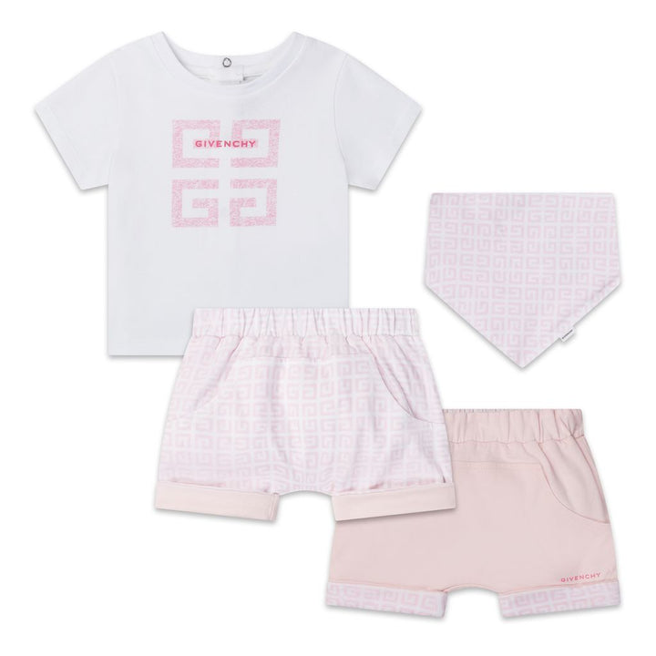 givenchy-White & Pink Baby Set-h98133-44z