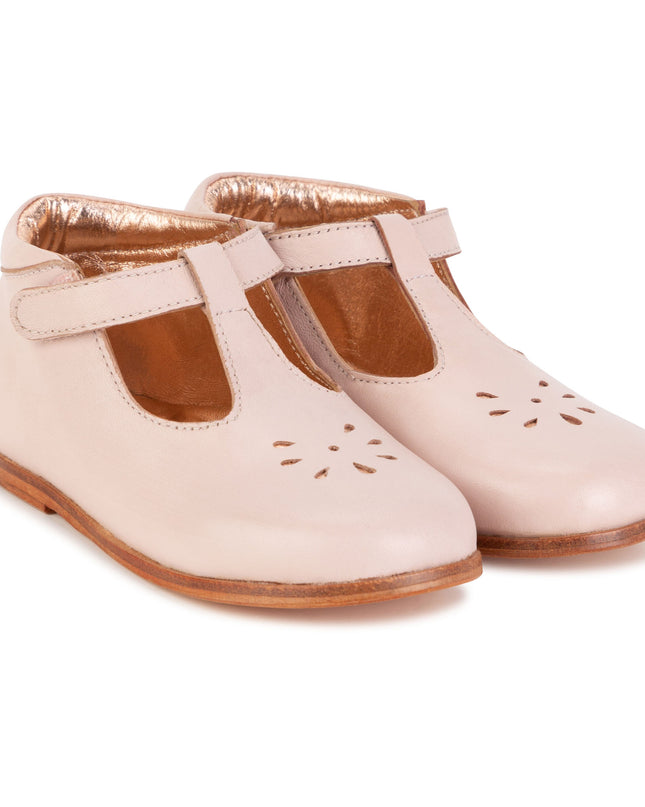 Pink Ankle Mary Jane Boots