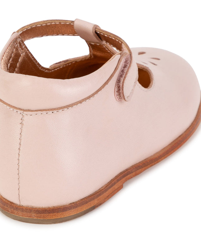 Pink Ankle Mary Jane Boots