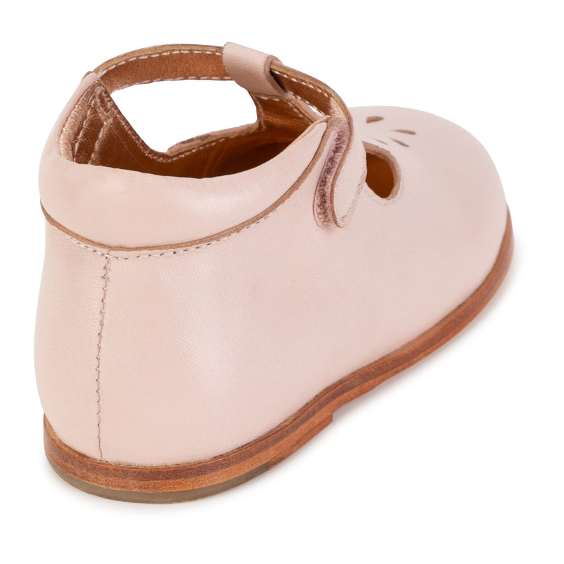 Pink Ankle Mary Jane Boots