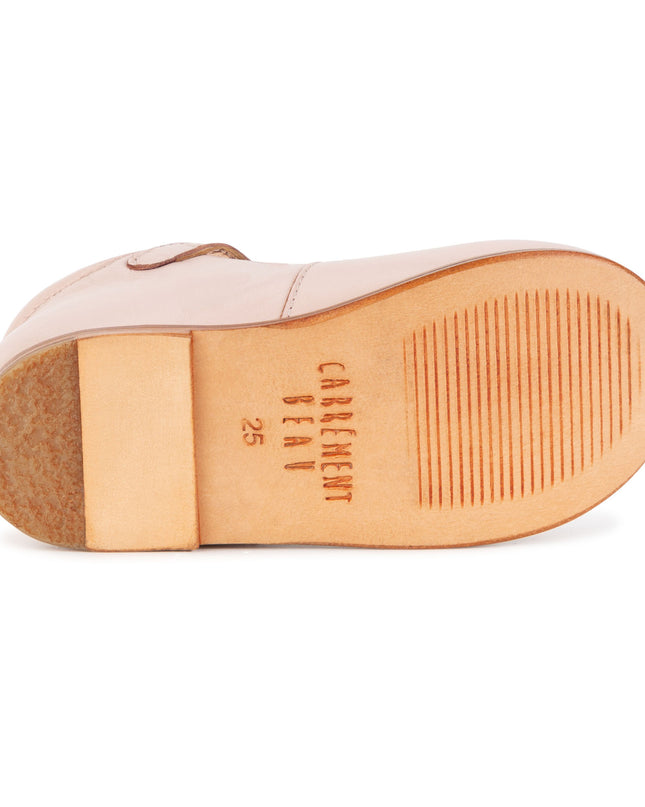 Pink Ankle Mary Jane Boots