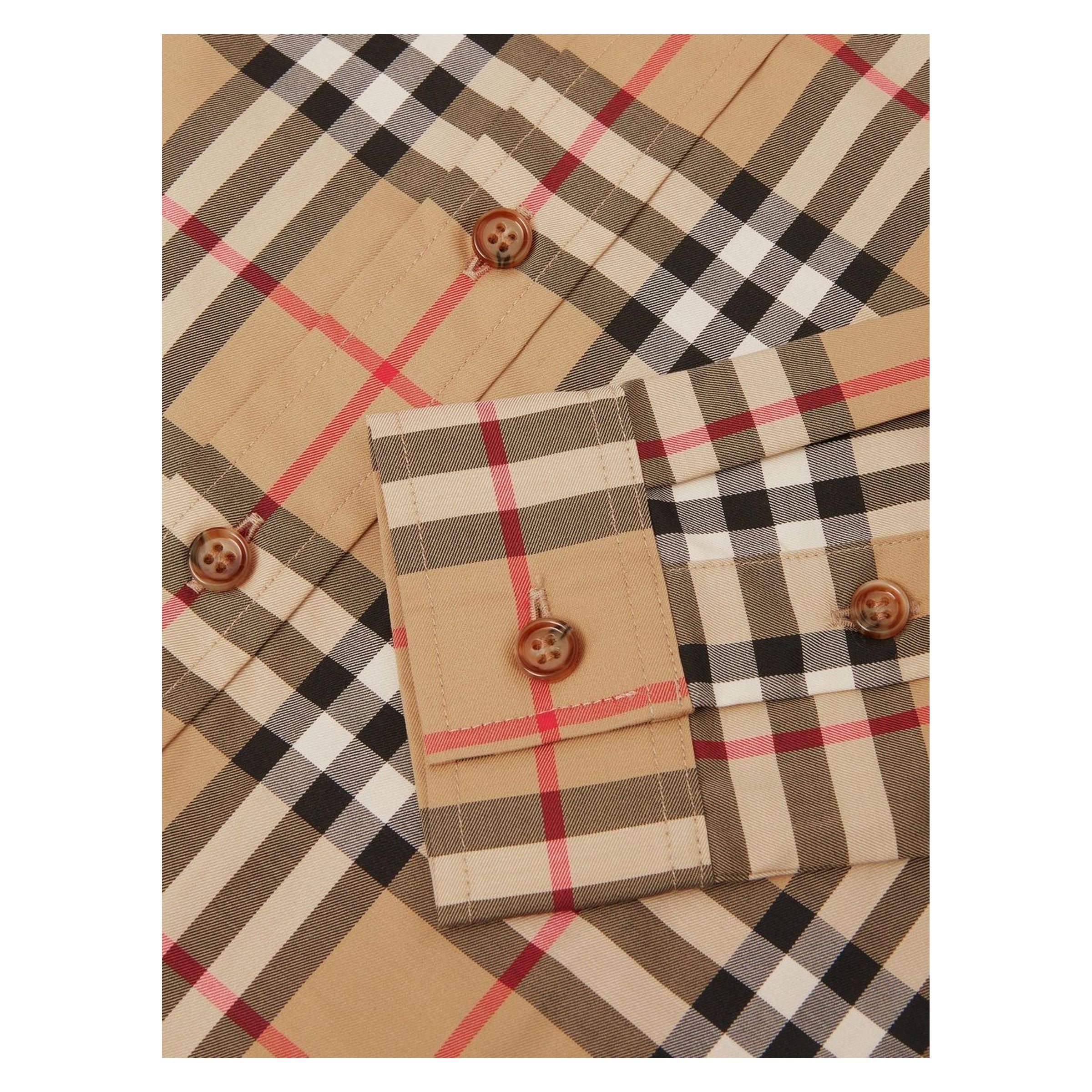 Burberry vintage on sale check cotton shirt