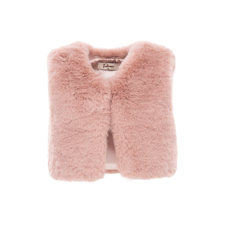kids-atelier-tulleen-kid-girl-rose-faux-fur-vest-t922302-rose