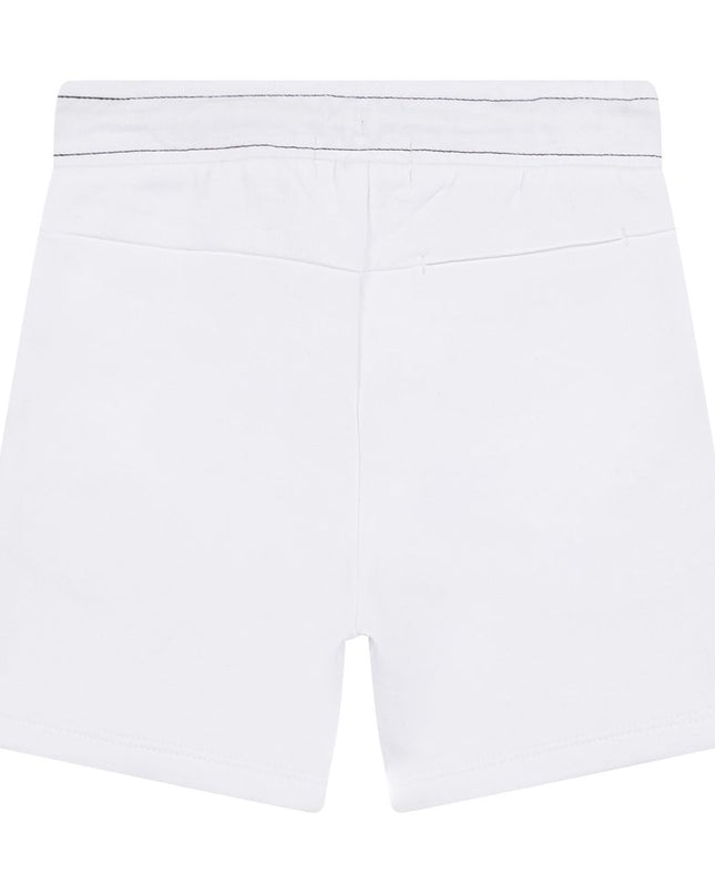 boss-White Bermuda Shorts-j04427-10b