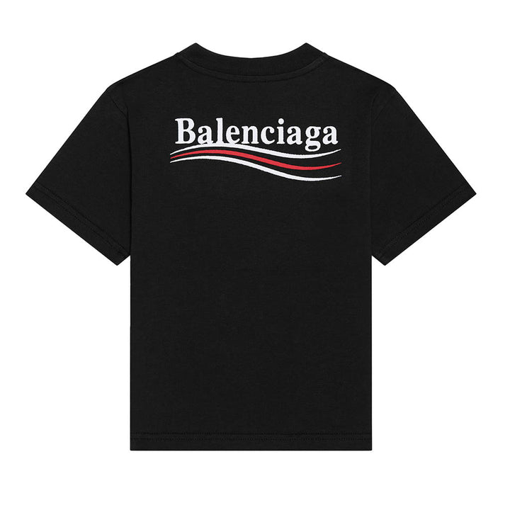 balenciaga-Black Logo T-Shirt-681864tmve71070