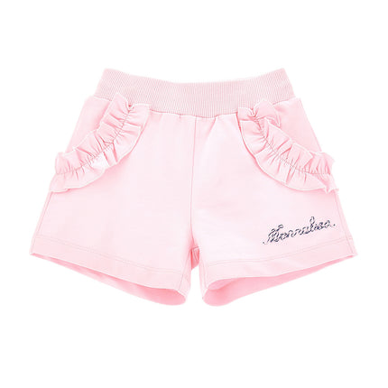 monnalisa-Pink Logo Shorts-39a413-1048-0090