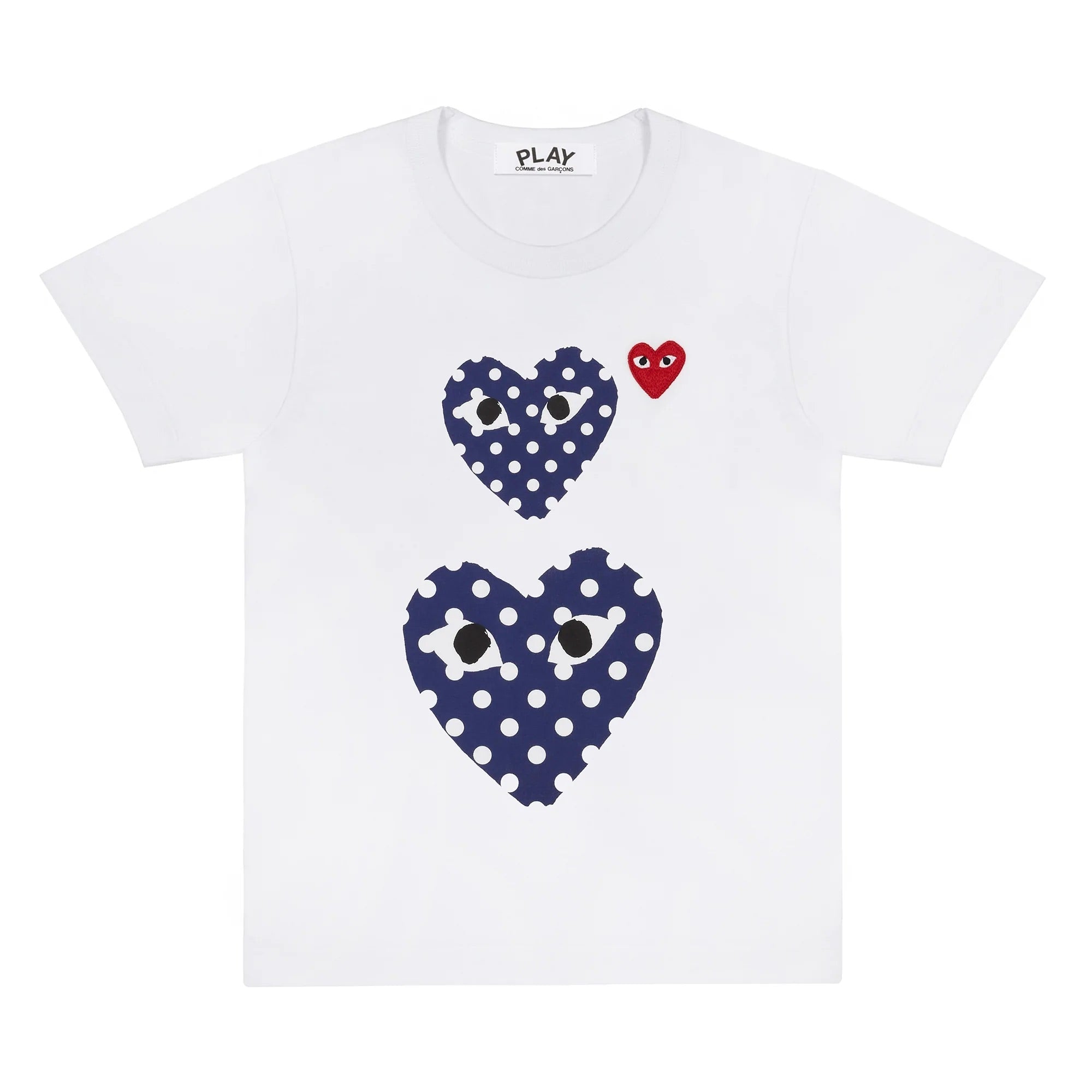 White Heart T Shirt kids atelier