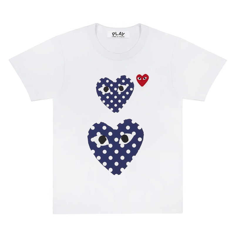 Half Green Vertical Heart T-Shirt