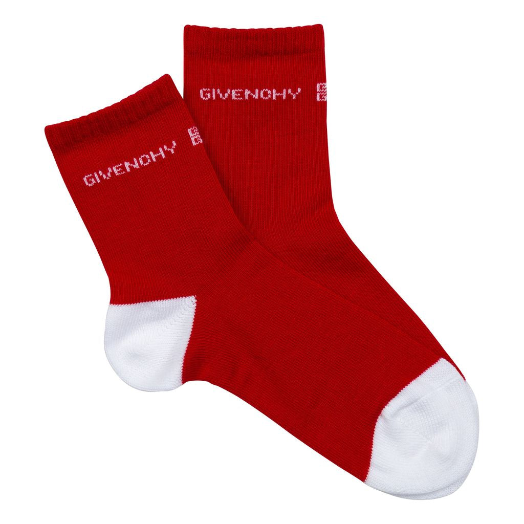 givenchy-Red & Black Socks-h10039-m99