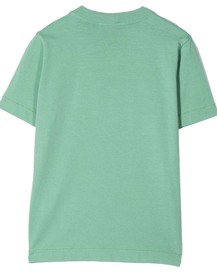 stone-island-Light Green Logo T-Shirt-761620147-v0052