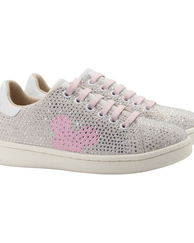 moa-mdk581-Gray Heart Print Shoes