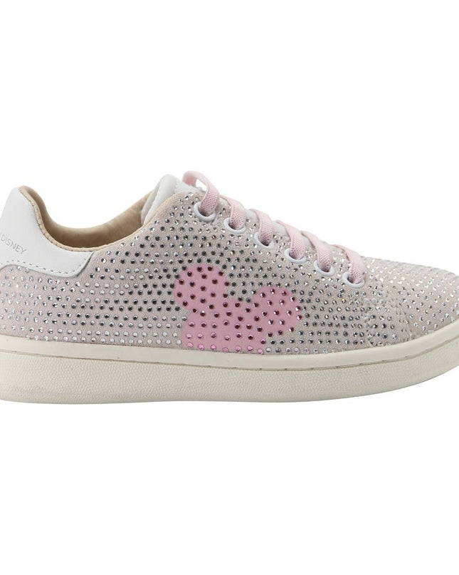moa-mdk581-Gray Heart Print Shoes