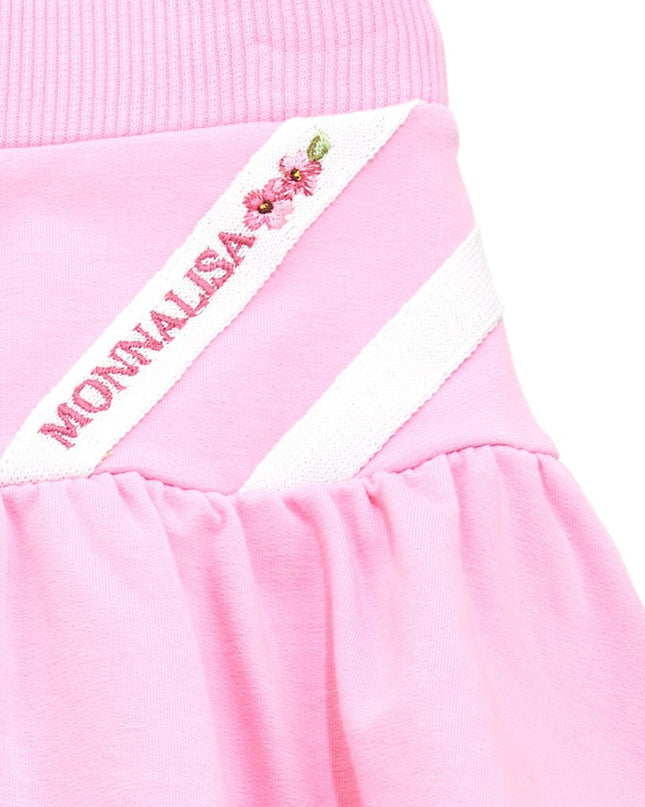 monnalisa-Pink Sweat Skirt-190706-0010-9501_kids atelier