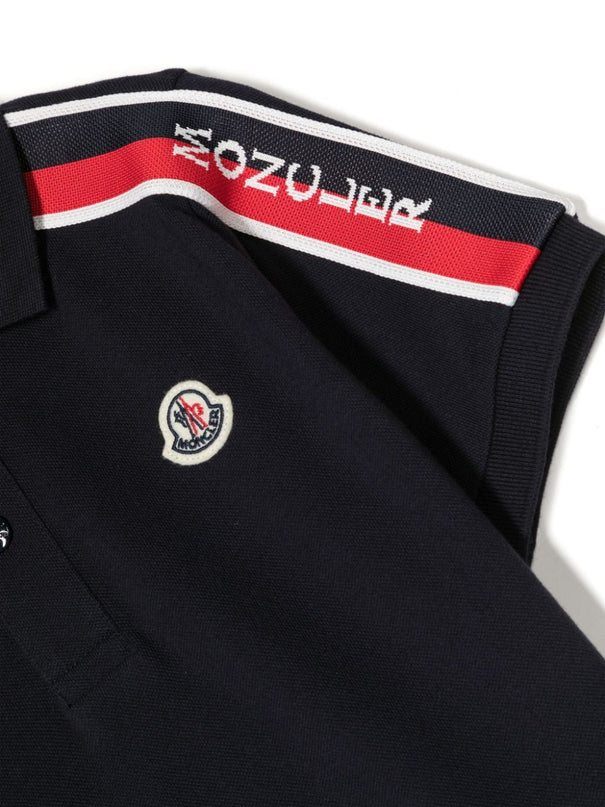 moncler-Navy Logo Polo-i2-954-8a000-02-8496w-778