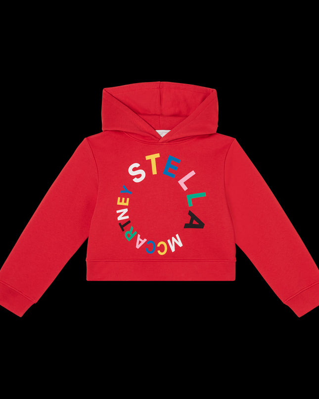 stella-multicolor-Red Logo Hooded Top-tt4c40-z0447-412
