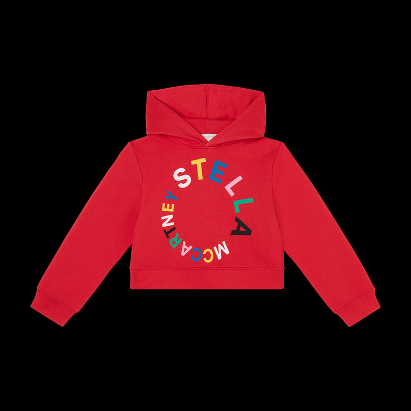 stella-multicolor-Red Logo Hooded Top-tt4c40-z0447-412