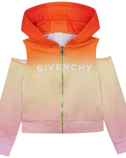 Multicolor Logo Zip Up Sweatshirt