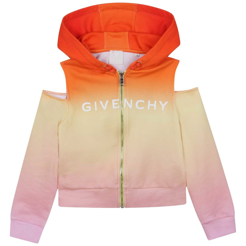 Multicolor Logo Zip Up Sweatshirt