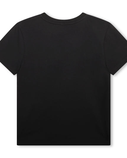 Black Multicolor Logo T-Shirt
