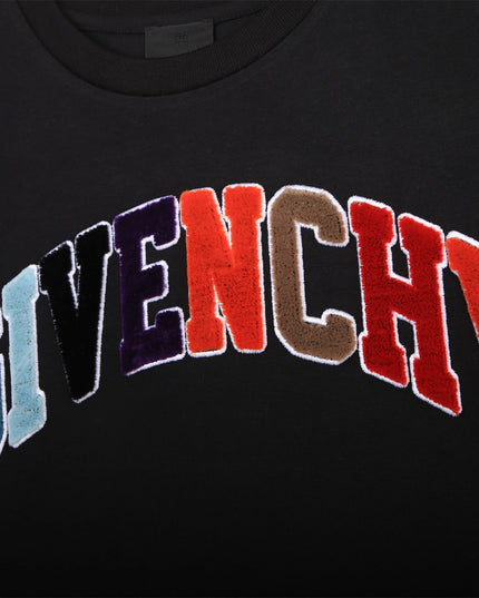 Black Multicolor Logo T-Shirt