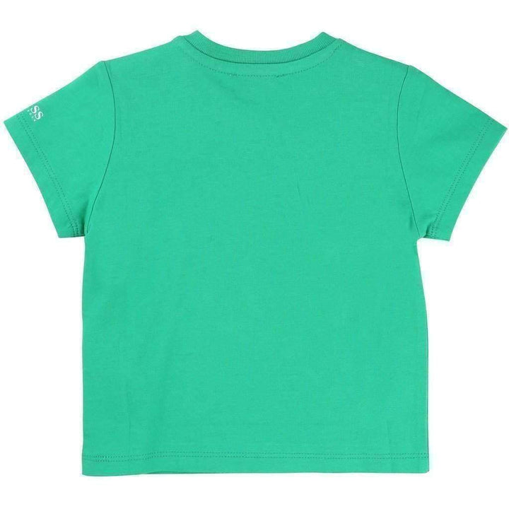 Green Graphic T-Shirt-Shirts-BOSS-kids atelier