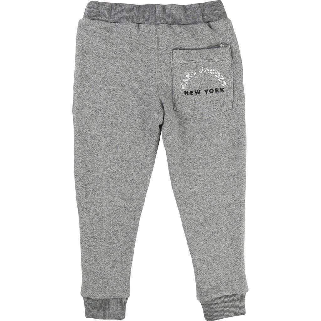 Grey Sweat Pants-Pants-Little Marc Jacobs-kids atelier