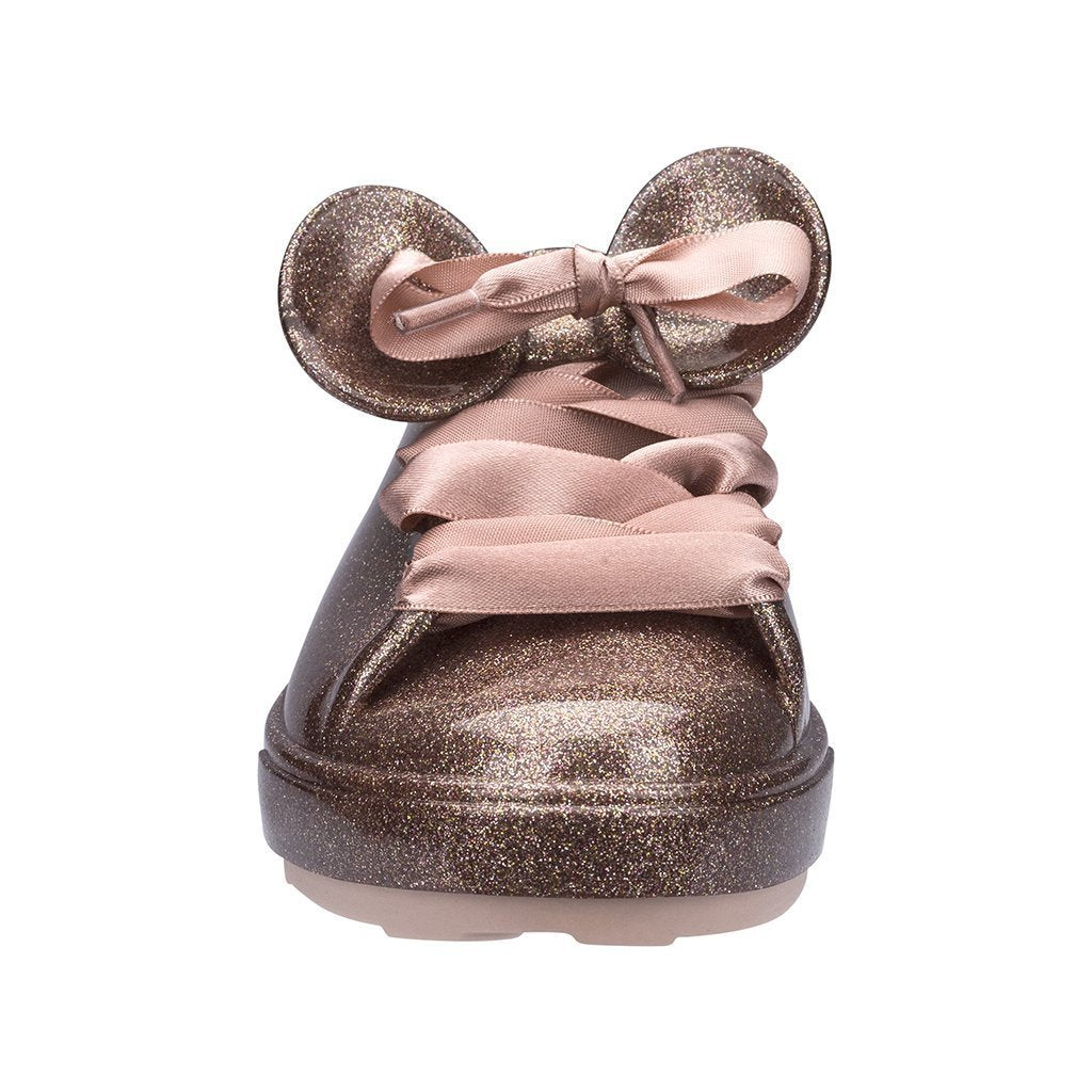 Mini Melissa Glitter Rose+Disney Sneaker-Shoes-Mini Melissa-kids atelier