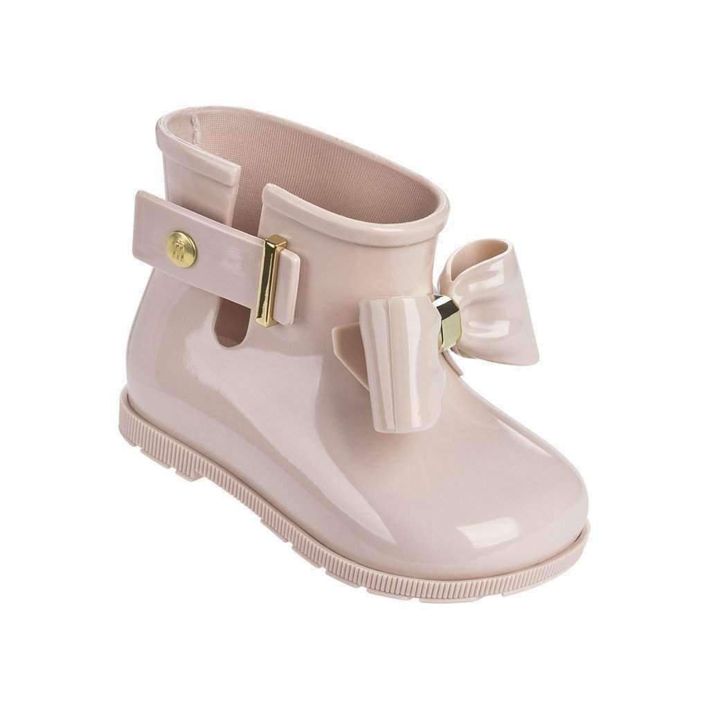 Mini Melissa Pink Mini Sugar Rain Bow Boots-Shoes-Mini Melissa-kids atelier