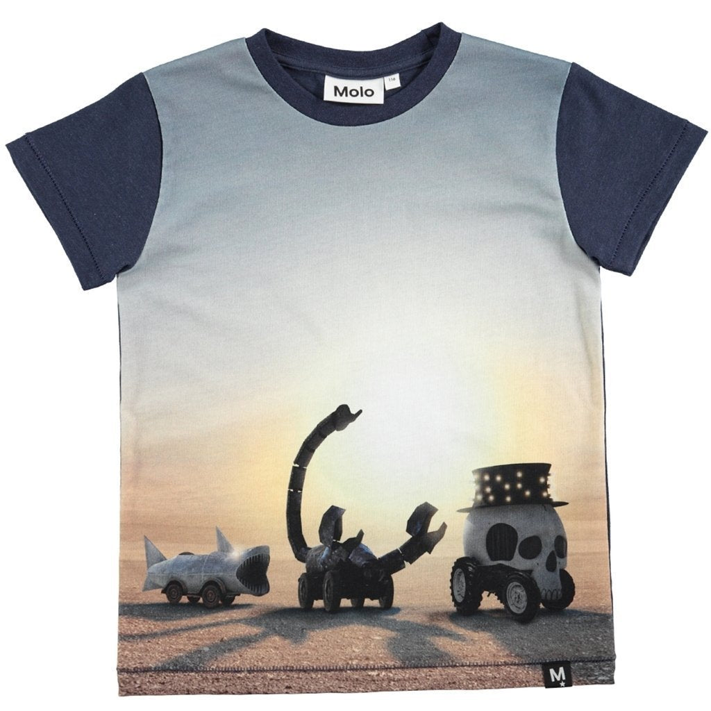 Molo Black Rock Desert T-Shirt-Shirts-Molo-kids atelier