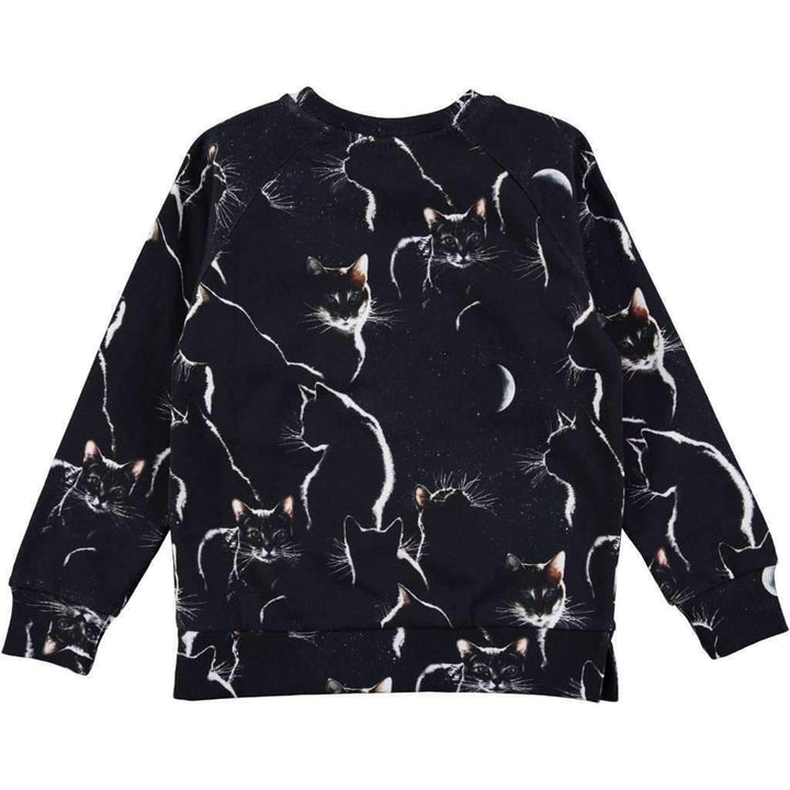 Molo Marina Moon Cats Sweater-Shirts-Molo-kids atelier