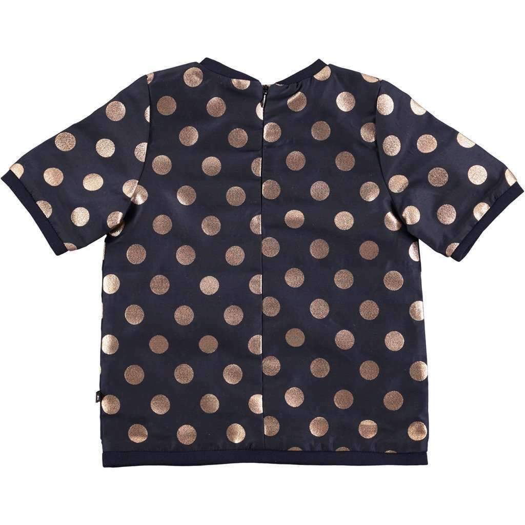 Molo Raisi Golden Dots Shirt-Shirts-Molo-kids atelier
