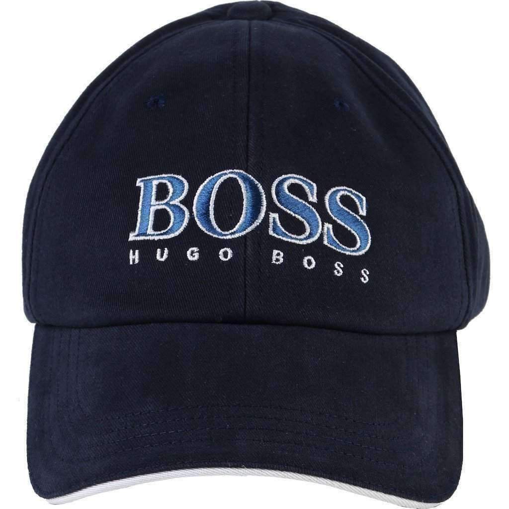 Navy BOSS Hat-Accessories-BOSS-kids atelier