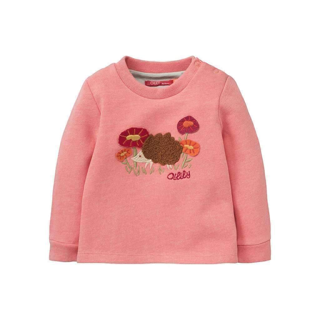 Oilily Cute Hedgehog Sweatshirt-Shirts-Oilily-kids atelier