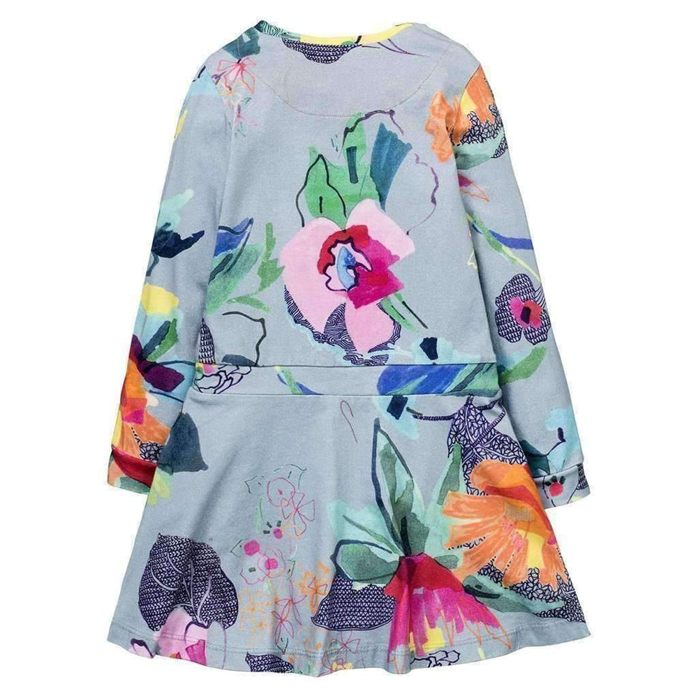 Oilily Floral Jersey Dress-Dresses-Oilily-kids atelier