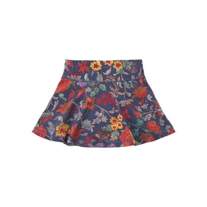 Oilily Floral Pleated Skirt-Skirts-Oilily-kids atelier