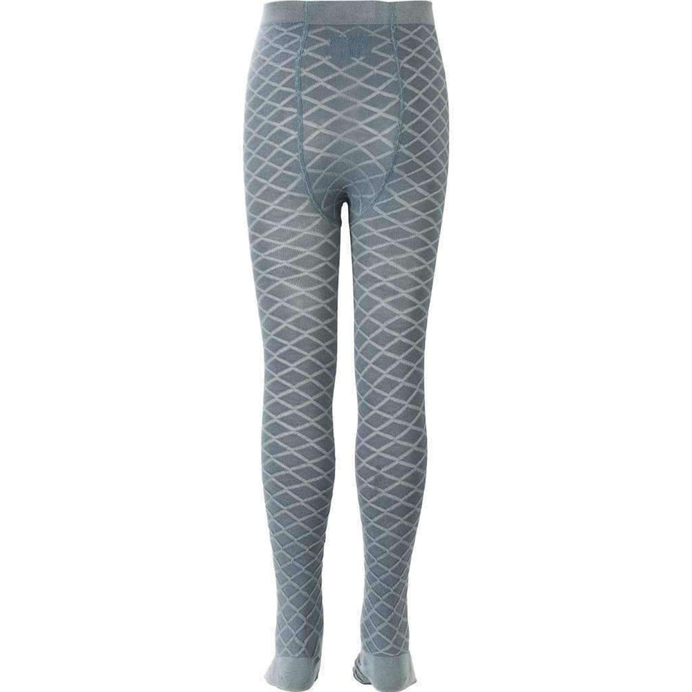 Oilily Gray Wafer Textured Tights-Leggings-Oilily-kids atelier