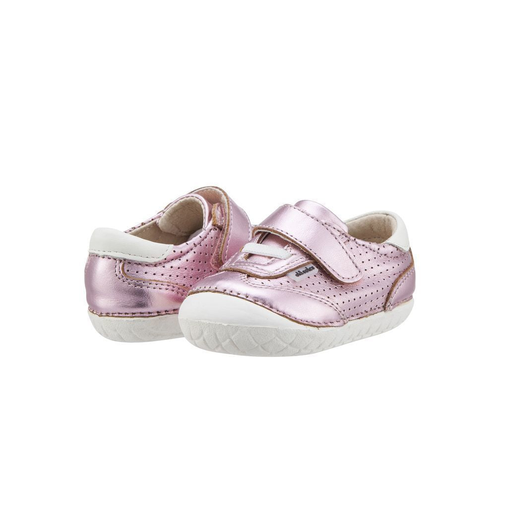 Old Soles Sporty Pave Pink Frost & White Shoes-Shoes-Old Soles-kids atelier