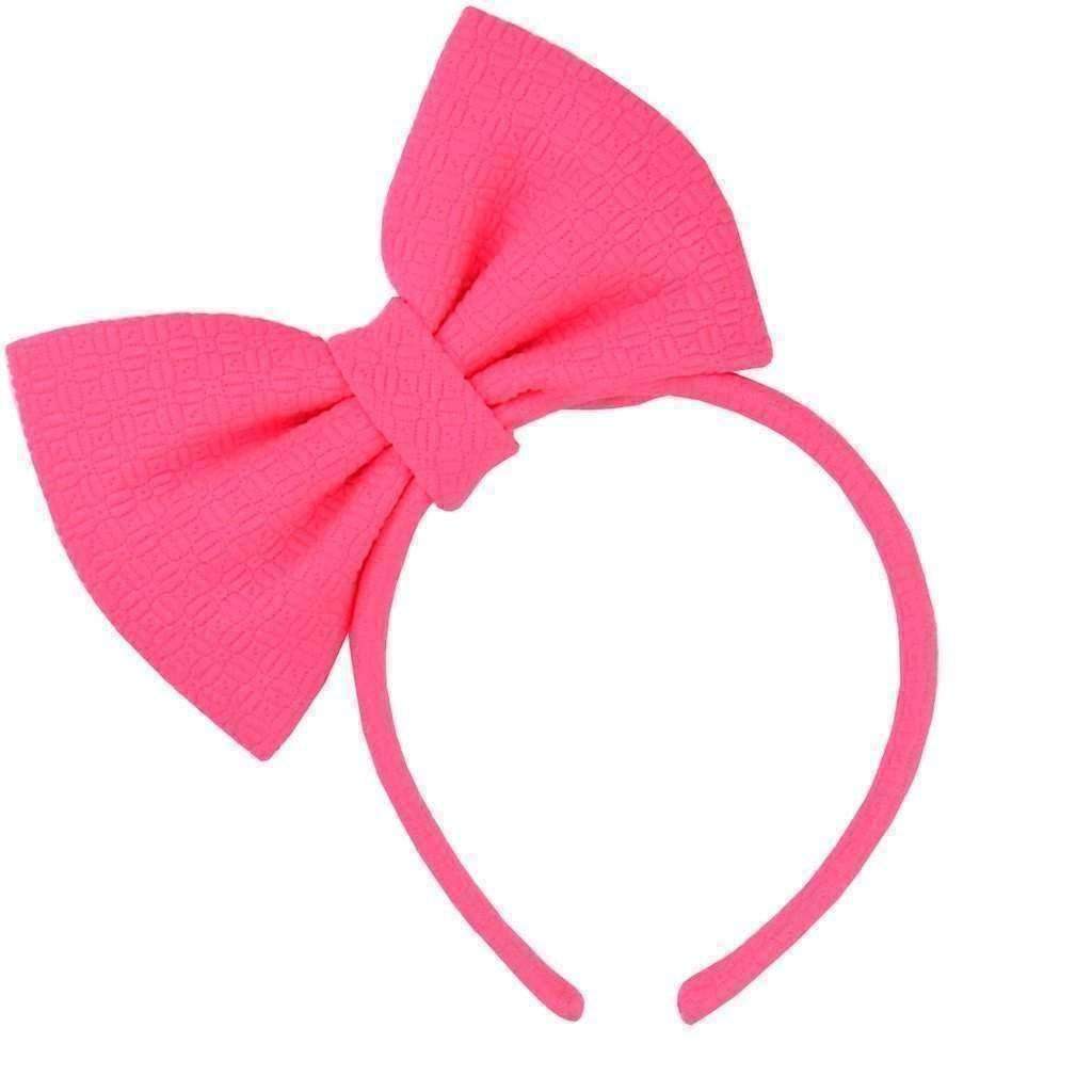 Pink Bow Headband-Accessories-Billieblush-One Size-Pink-kids atelier