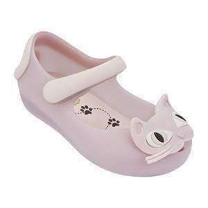 Pink Cat Mary Janes-Shoes-Mini Melissa-kids atelier
