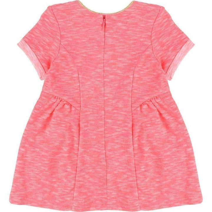 Billieblush Pink Jersey Dress-Dresses-Billieblush-kids atelier