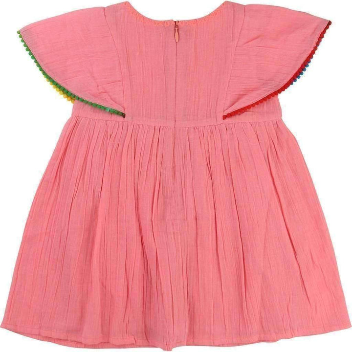 Pink Voile Dress-Dresses-Billieblush-kids atelier