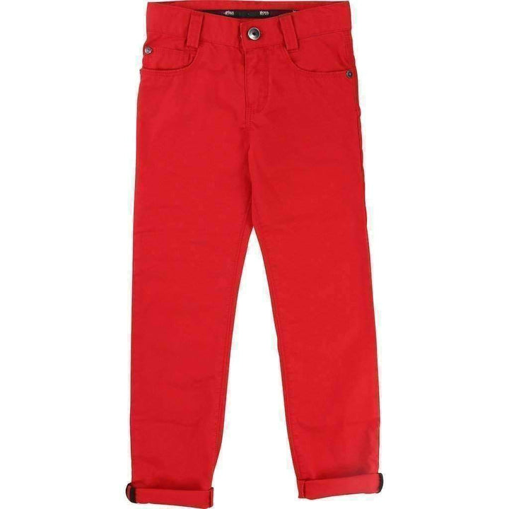 boss-red-twill-pants-j24501-988
