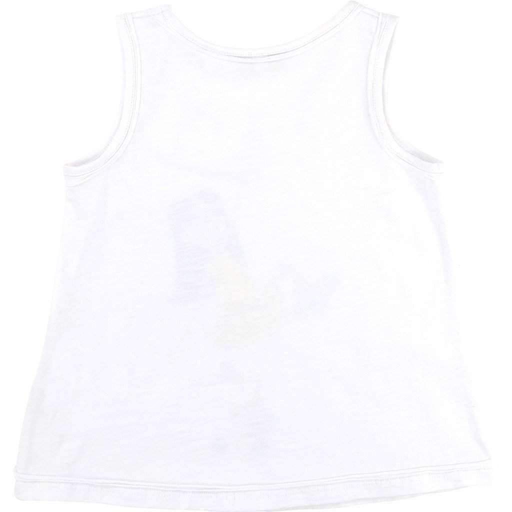 Rollerskate White Tank Top-Shirts-Little Marc Jacobs-kids atelier