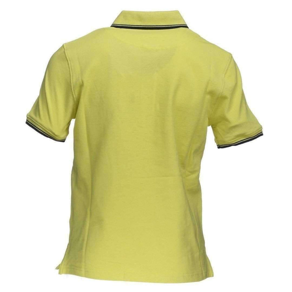 Short Sleeve Green Yellow Polo Shirt-Shirts-BOSS-kids atelier