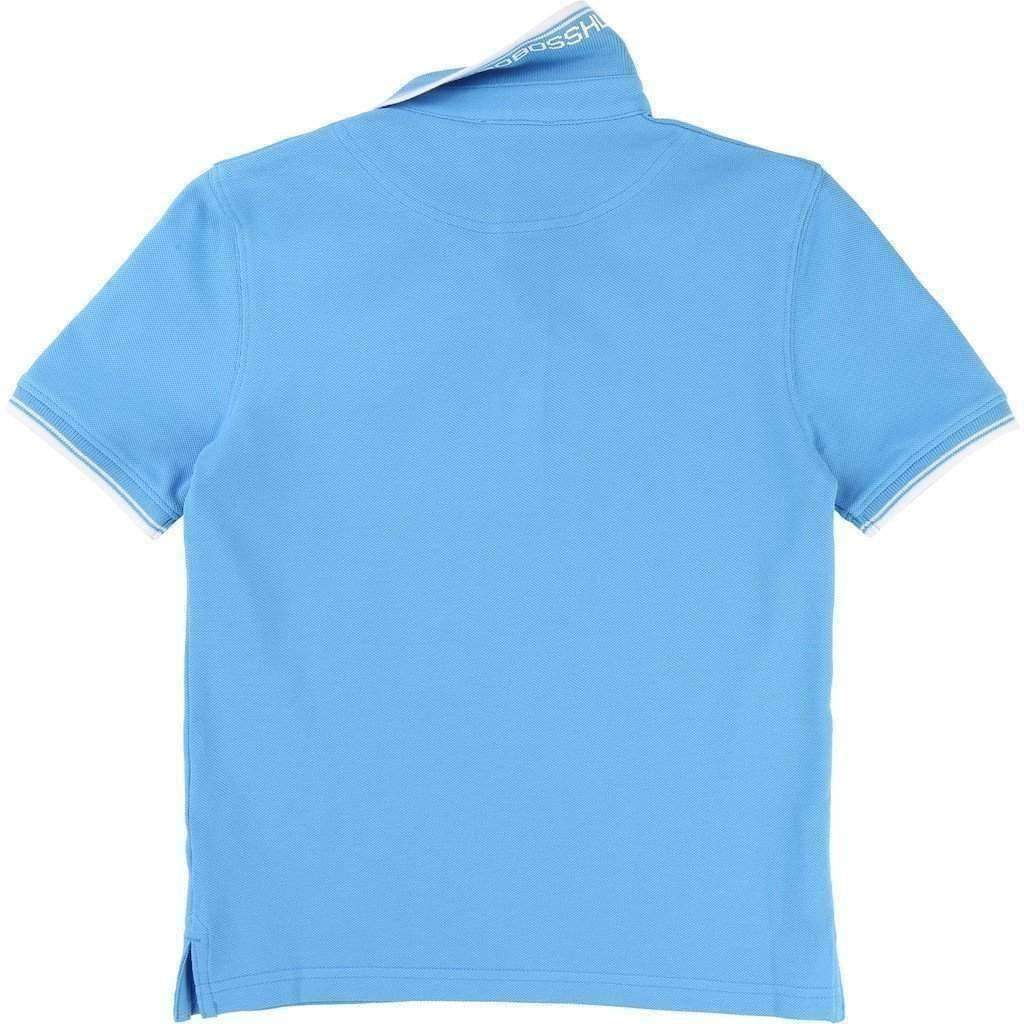 Boss Sky Blue Polo T-Shirt-Shirts-BOSS-kids atelier